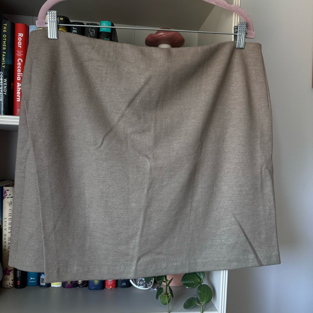 Vince Wool Blend Mini Skirt